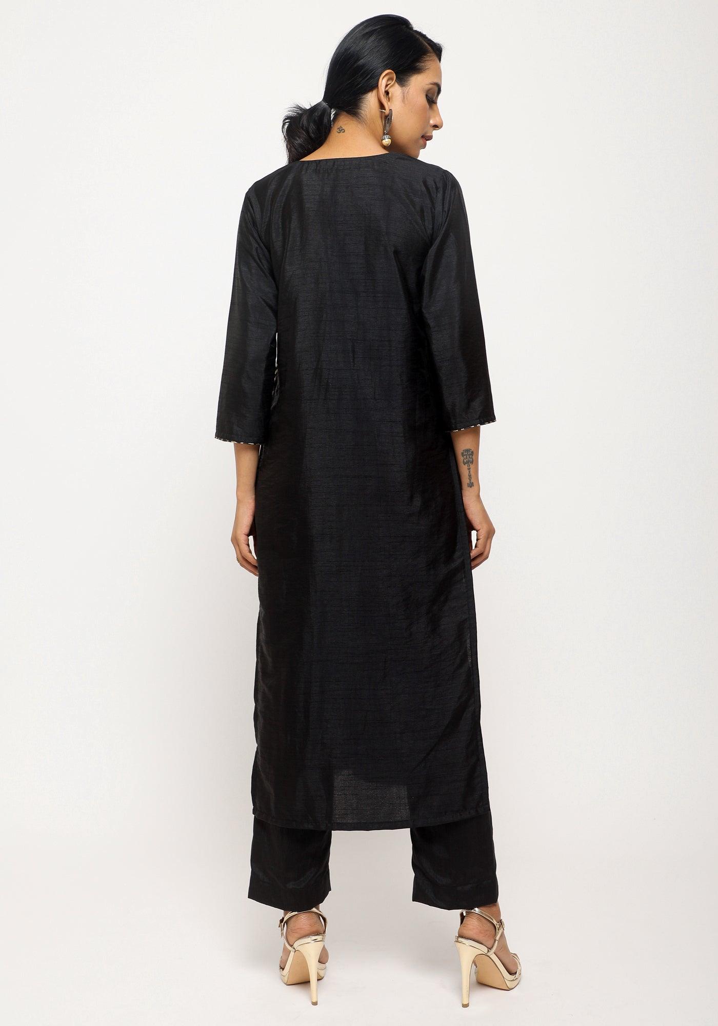 trueBrowns Black Foil High Slit Set - Distacart