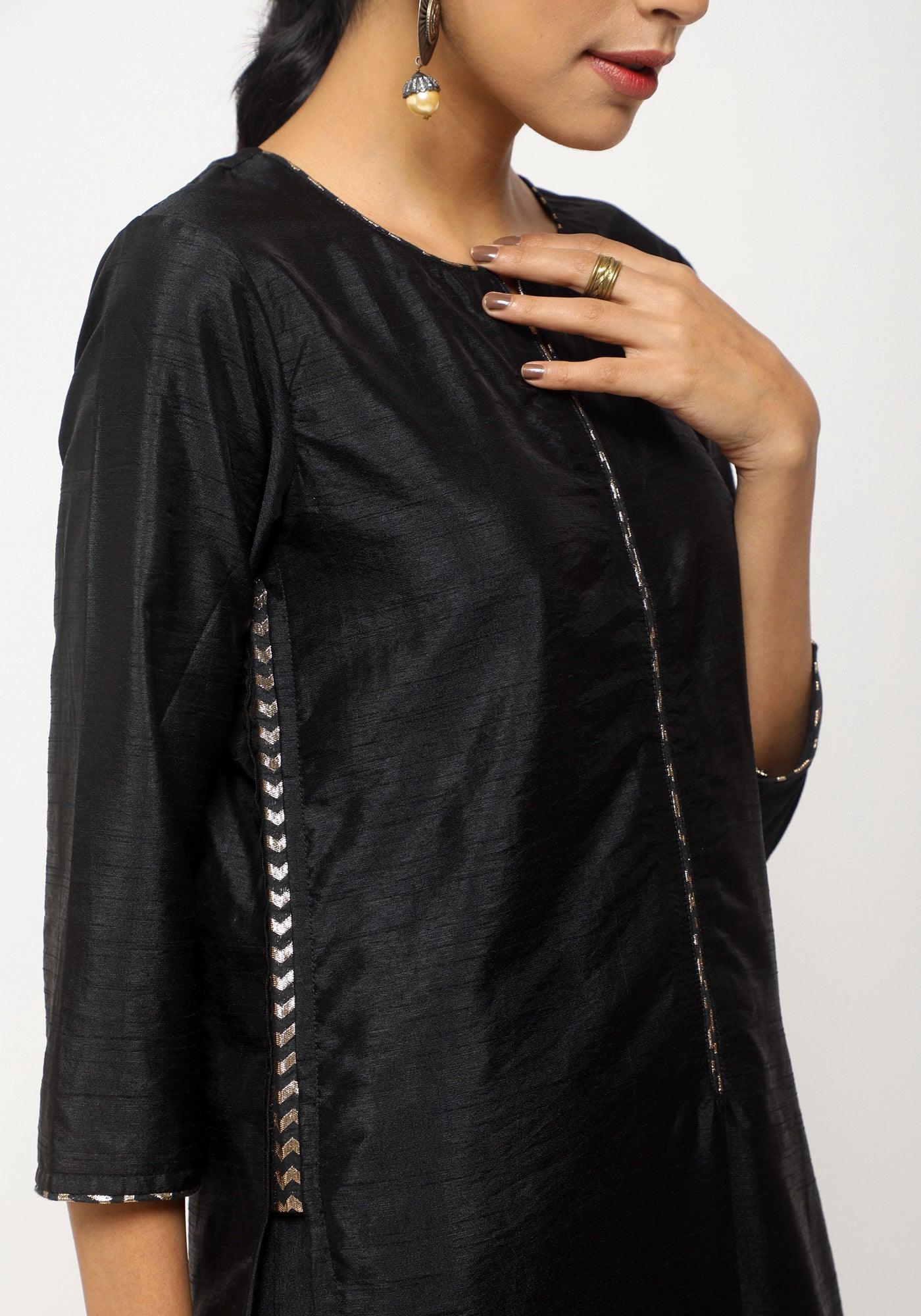 trueBrowns Black Foil High Slit Set - Distacart