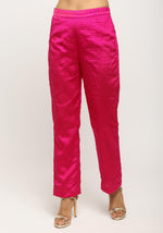 Thumbnail for trueBrowns Orange Pink Jacket Kurta Set - Distacart