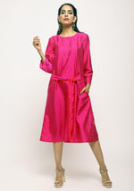 Thumbnail for trueBrowns Orange Pink Jacket Dress Set - Distacart