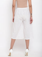 Thumbnail for trueBrowns White Cotton Pant - Distacart