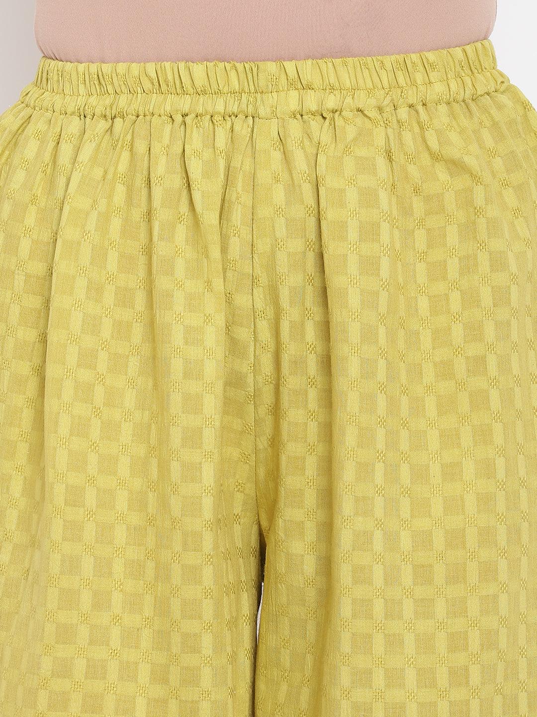 trueBrowns Green Cotton Pant - Distacart