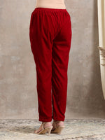 Thumbnail for trueBrowns Red Velvet Pant - Distacart