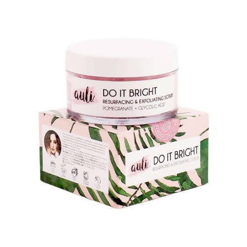 Auli Do It Bright AHA 5% Exfoliating Face Scrub - Distacart