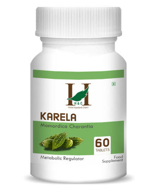 H&C Herbal Karela Tablets - Distacart