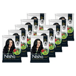 Thumbnail for Nisha Henna Based Hair Colour For Women & Men Natural Black - Distacart