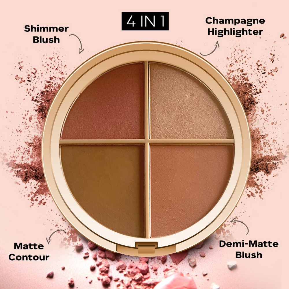 Faces Canada 4 in 1 Face Palette - Distacart