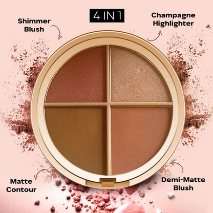 Faces Canada 4 in 1 Face Palette - Distacart