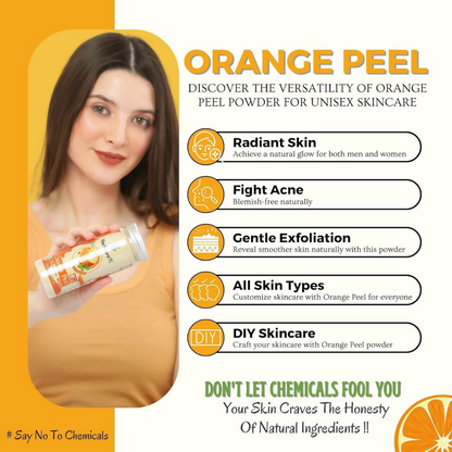 Herbtoniq Orange Peel and Multani Mitti Powder - Dista