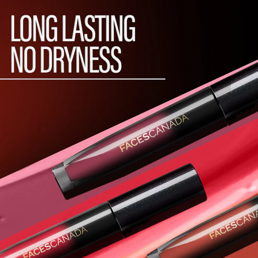 Faces Canada Comfy Silk Liquid Lipstick - Achiever Red 09 - Distacart