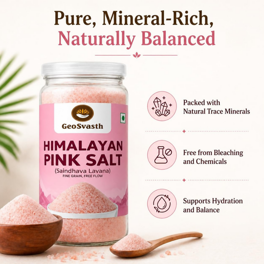 GeoSvasth Himalayan Pink Salt - Dista
