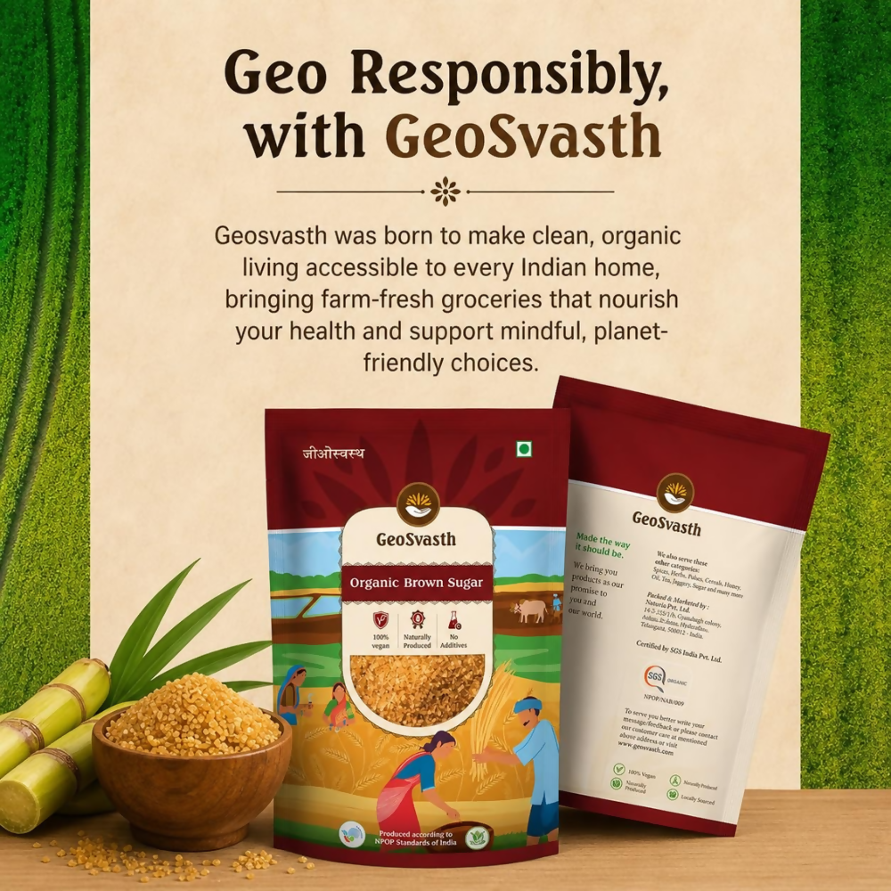 Geosvasth Organic Brown Sugar - Dista