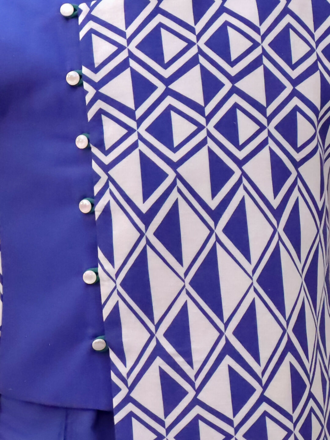 Lil Drama Shor-Gul Blue Jacket For Boys