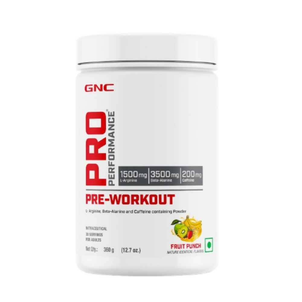 GNC Pro Performance Pre-Workout Fruit Punch - Distacart