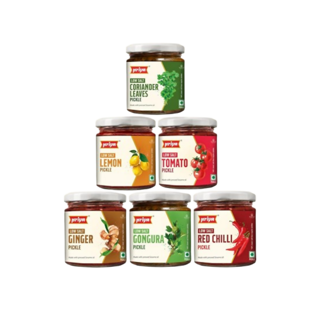 Priya Low Salt Pickle Combo - Distacart