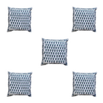 Thumbnail for The Decor Nook Tulip Print With Grey Border Cushion Cover - Distacart