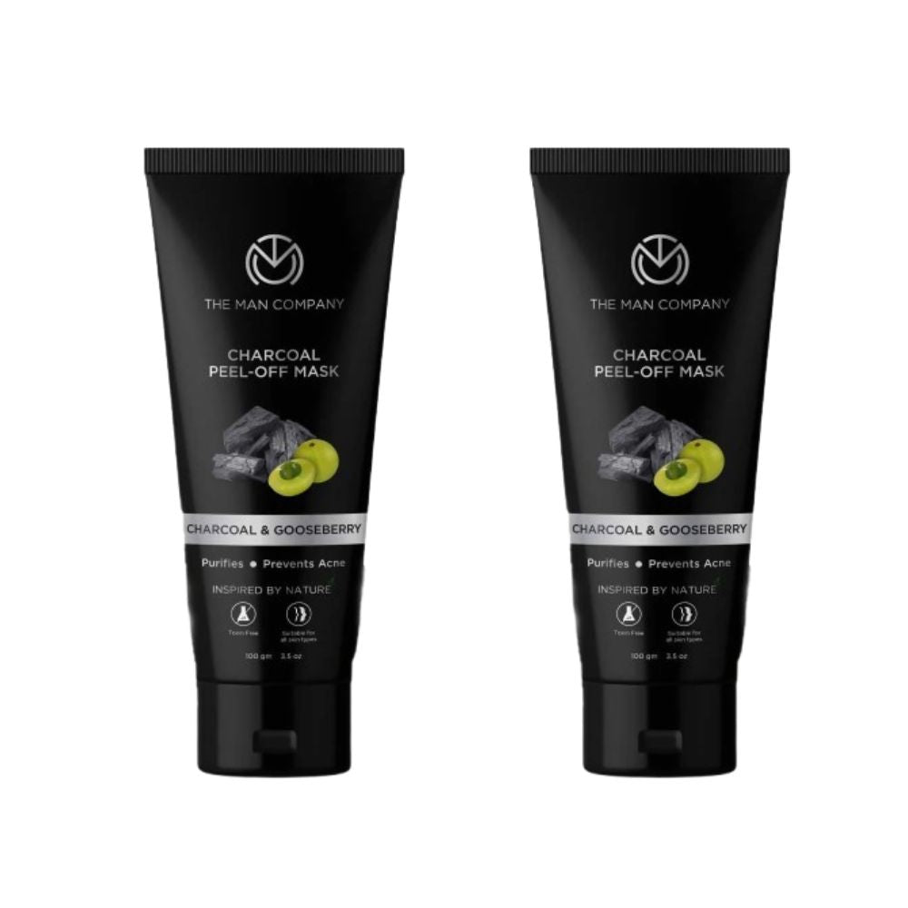 The Man Company Charcoal Peel Off Mask - Distacart