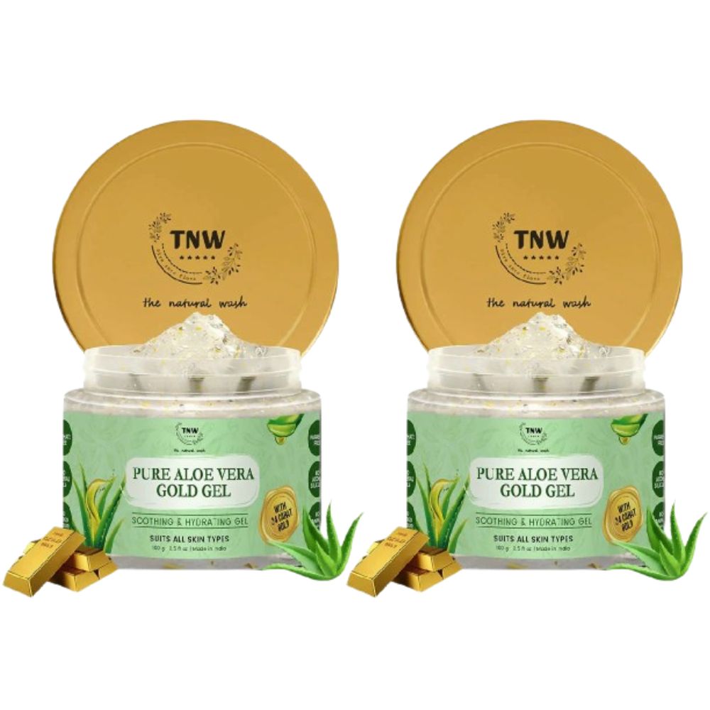 The Natural Wash Pure Aloe Vera Gold Gel - Distacart