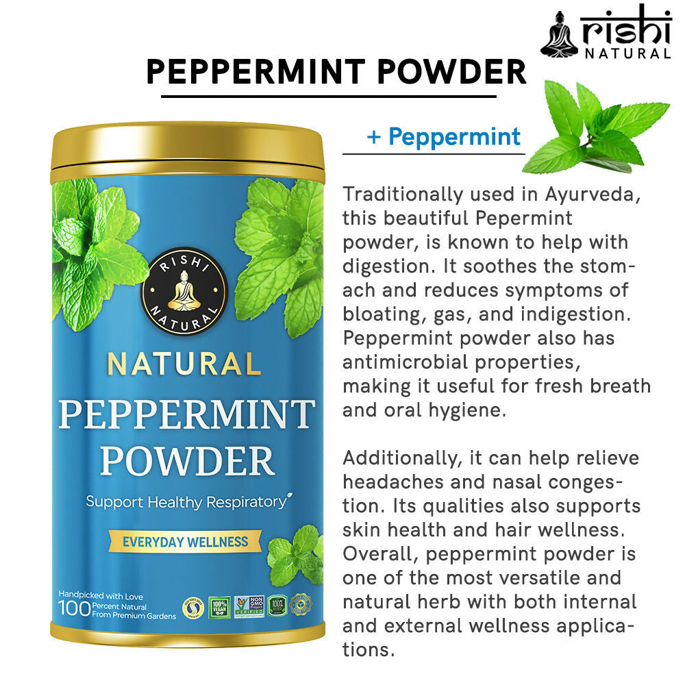 Copy of PEPPERMINT POWDER INGREDIENTS