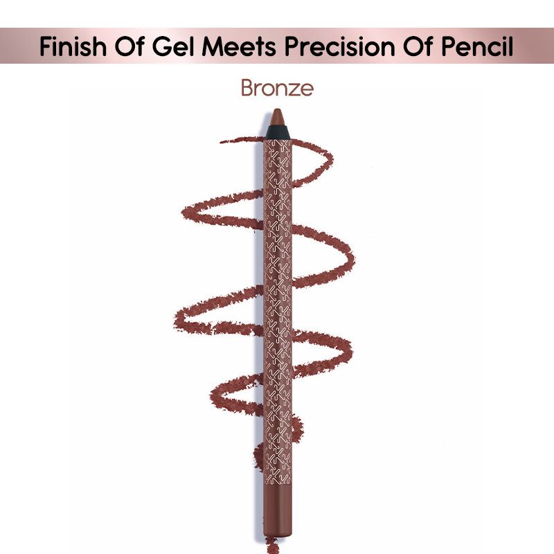 Kay Beauty Gel Eye Pencil - Bronze - Distacart
