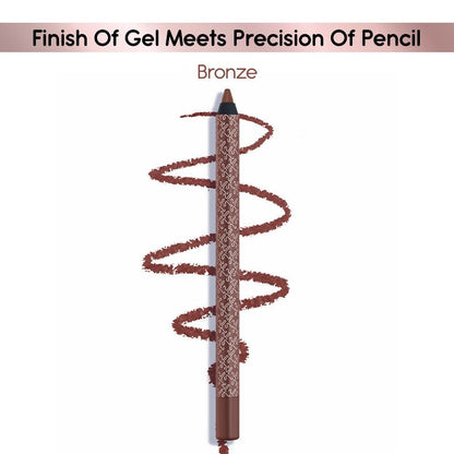 Kay Beauty Gel Eye Pencil - Bronze - Distacart