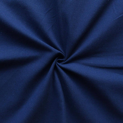 Airwill 100% Cotton Solid Pattern 2 Seater Square Table Cover - Blue - Distacart