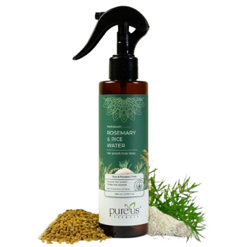 Pureus Herbals Keshabooti Rosemary & Rice Water Hair Growth Scalp Spray - Dista