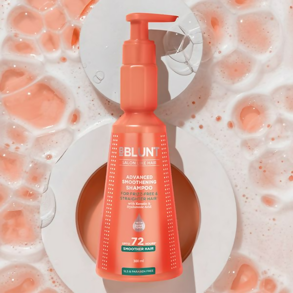BBlunt Advanced Smoothening Shampoo with Keratin & Hyaluronic Acid - Distacart