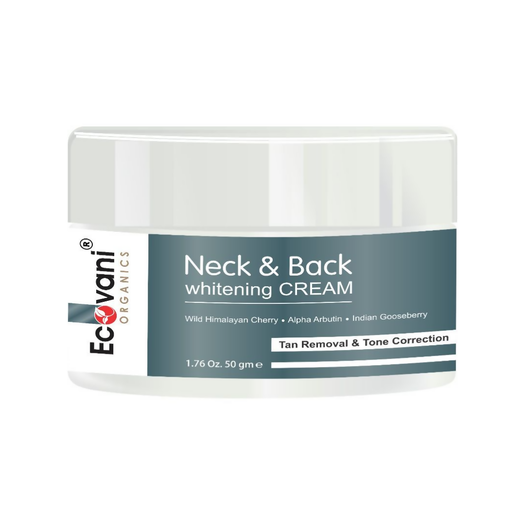 Ecovani Organics Neck & Back Whitening Cream - Distacart