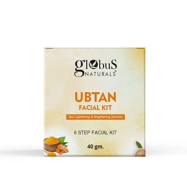 Globus Naturals Brightening Ubtan 6 Step Facial Kit