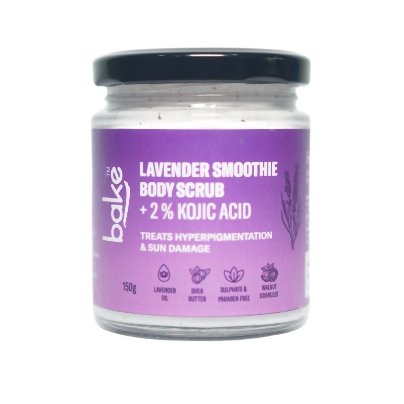 Bake 2% Kojic Acid Lavender Smoothie Body Scrub - Distacart