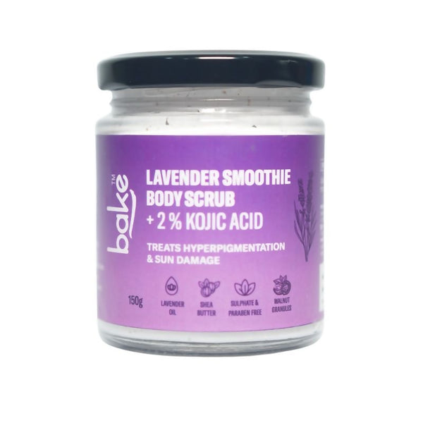 Bake 2% Kojic Acid Lavender Smoothie Body Scrub - Distacart