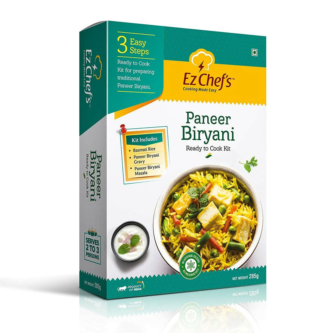Ez Chef's Paneer Biryani Kit - Distacart