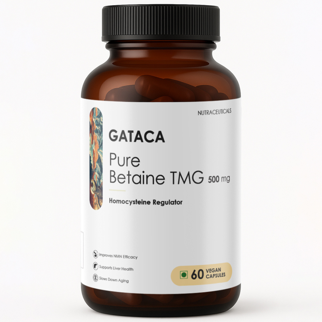 GATACA Pure Betaine TMG - 500 mg Capsules - Distacart