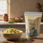 Thumbnail for Praakritik Natural Khapli Wheat Rava Roasted Samba Rava - Distacart