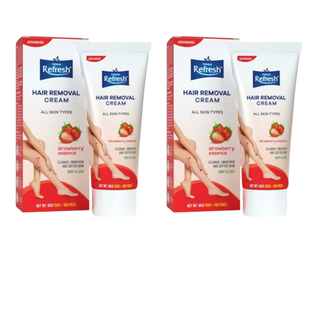 Torque's Refresh Hair Removal Cream With Strawberry