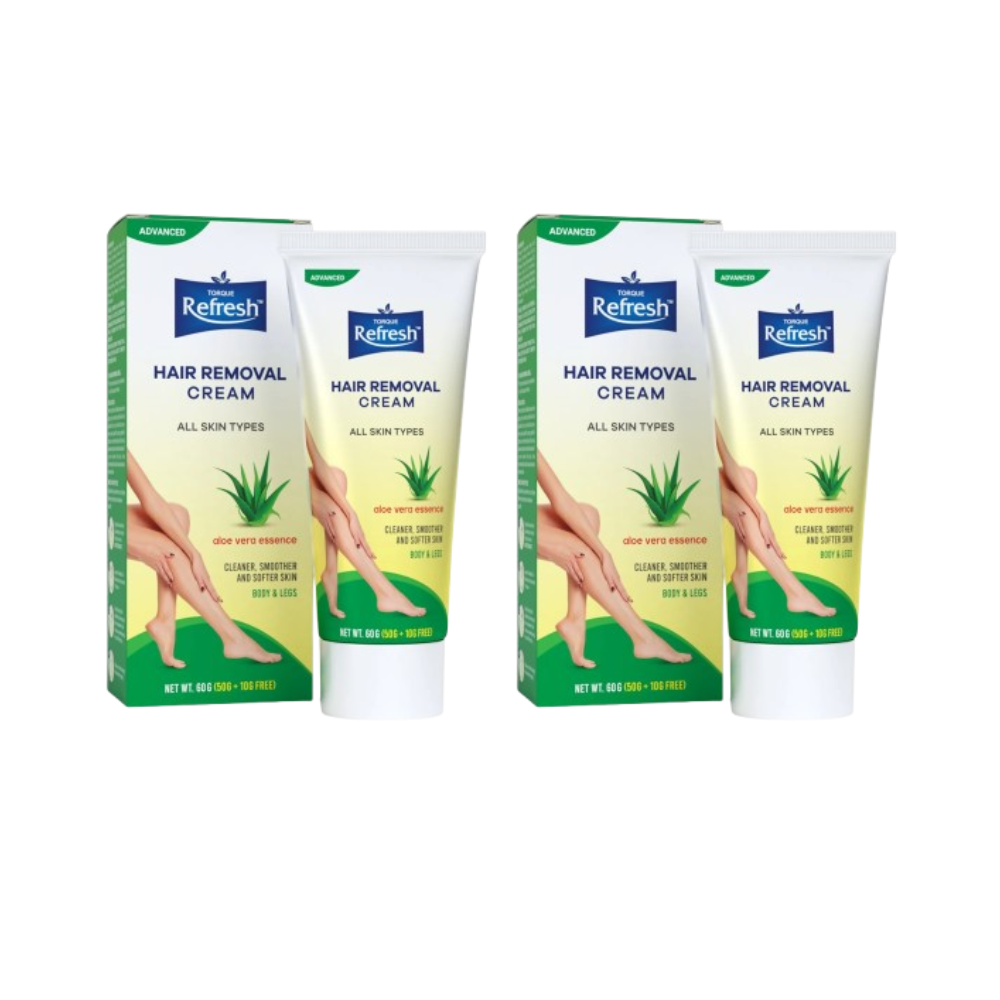Torque's Refresh Hair Removal Cream With Aloe Vera Essence