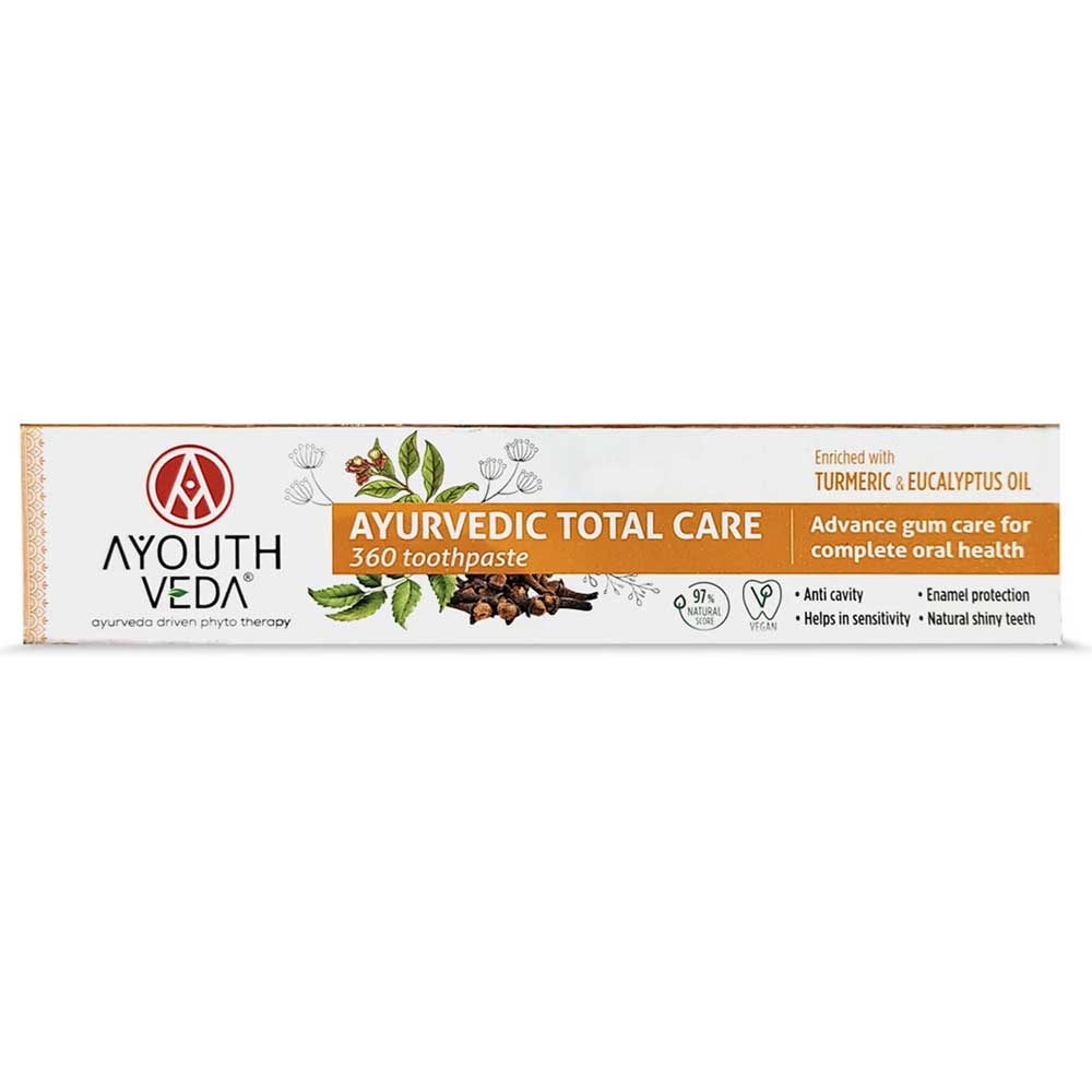 Ayouthveda Total Care 360 Toothpaste - Distacart