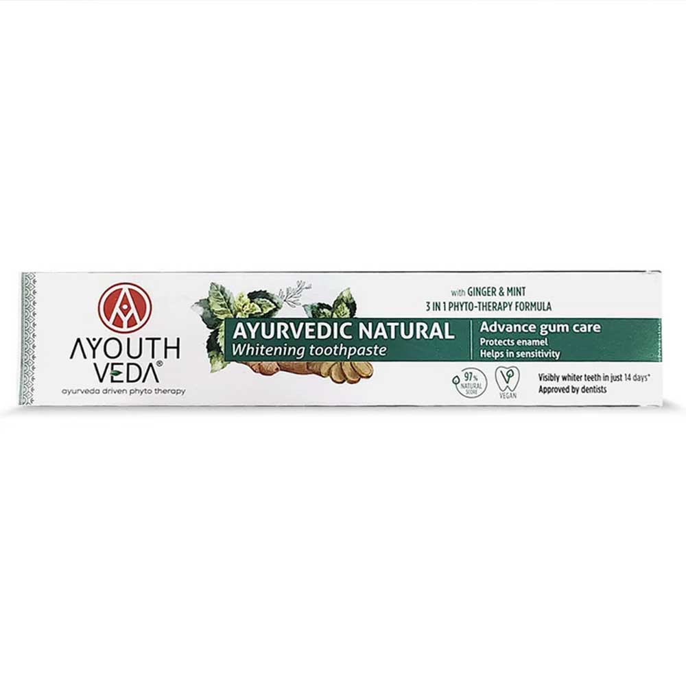Ayouthveda Natural Whitening Toothpaste