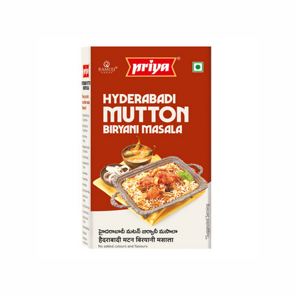 Priya Hyderabadi Mutton Biryani Masala - Distacart