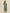 Aramya Straight Soft Cotton Striped Print Women's Kurta - Green
