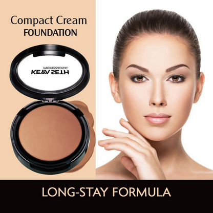 Keya Seth Aromatherapy Professional Compact Cream Foundation - Shade 7 - Distacart