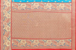 Thumbnail for Vamika Blue Printed Art Silk Saree - Distacart