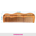 Thumbnail for Vega Grooming Wooden Hair Comb - Handmade - Dista