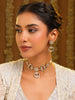 Ruby Raang Chandni Necklace Earrings Set - Distacart