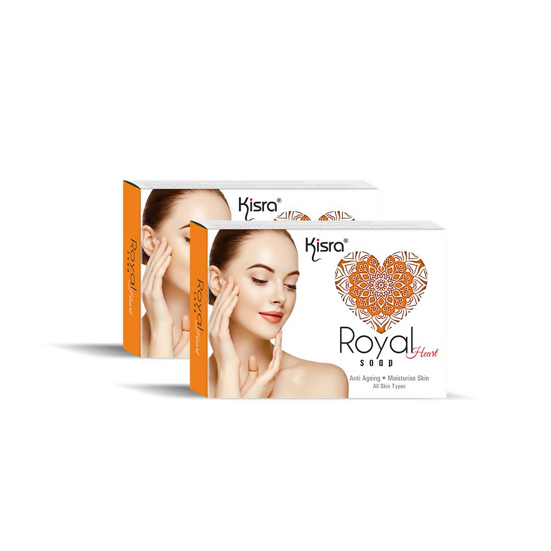 Kisra Royal Heart Soap - Distacart