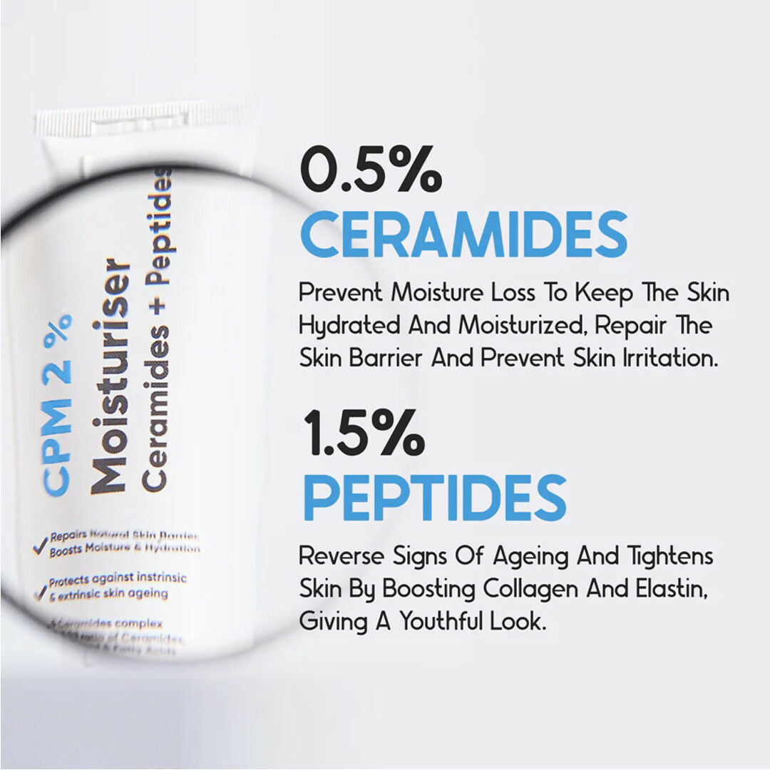 Cos-IQ CPM 2% Ceramides & Peptides Moisturizer - Distacart