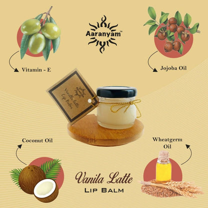 Aaranyam Vanilla Latte Lip Balm - Distacart