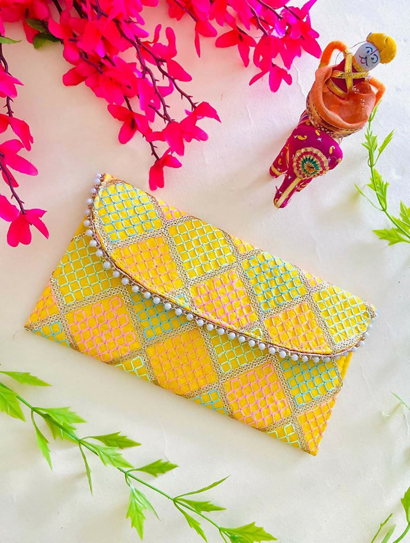 Joban Fashion Bridal Purse - Multicolor - Dista