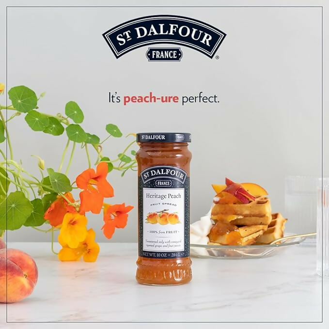ST. DALFOUR Heritage Peach Fruit Spread - Dista